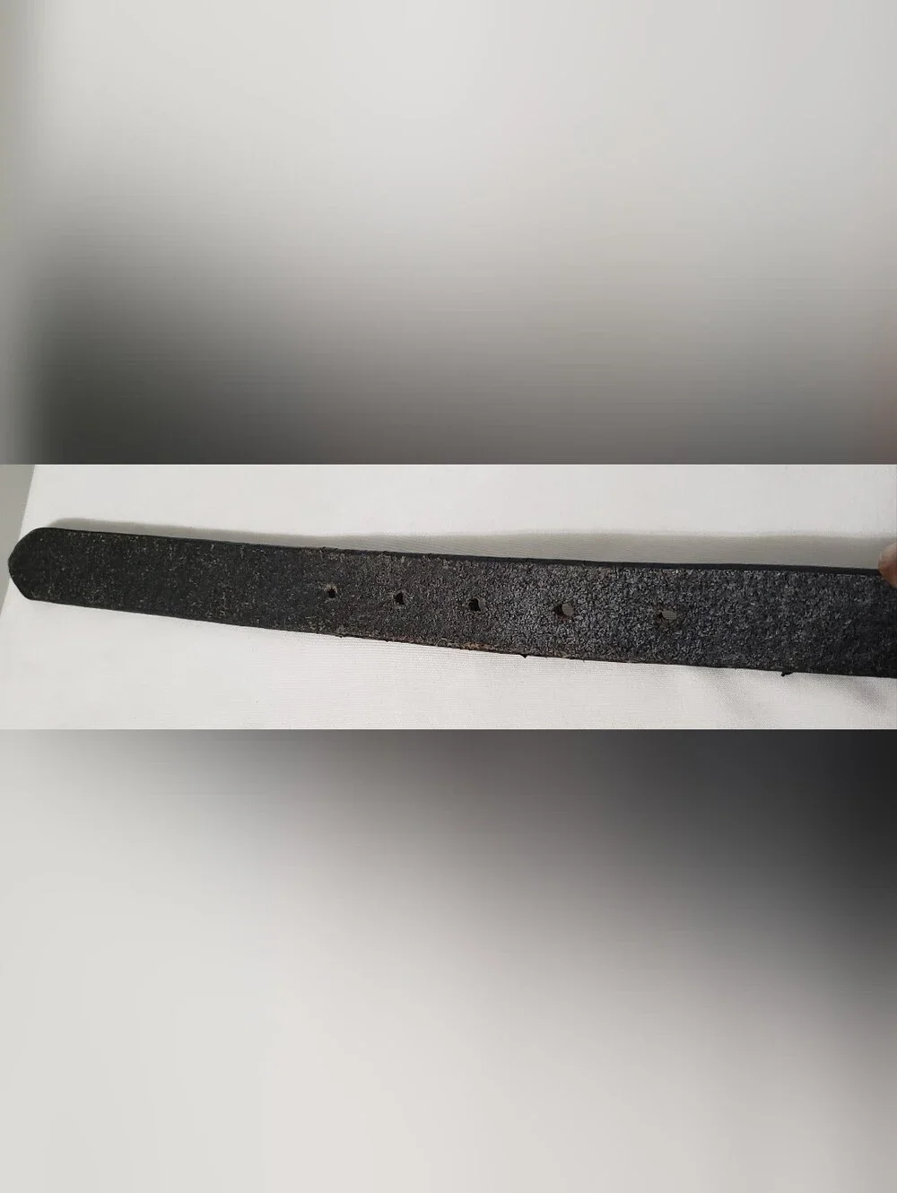Gap Black Leather Studded Belt Size XS